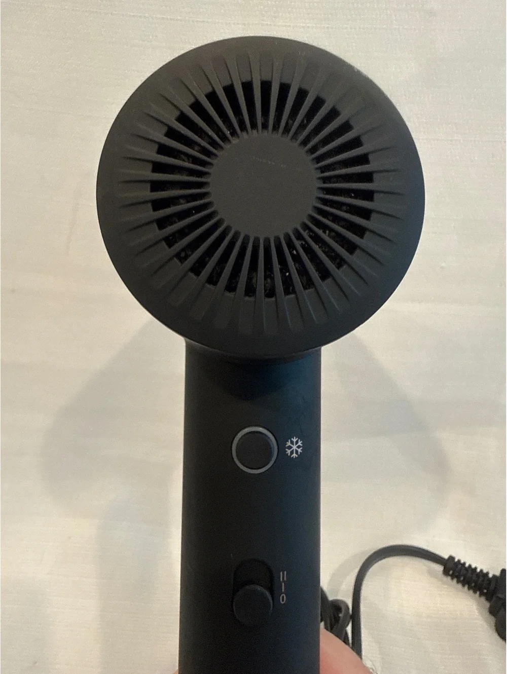 ion Black Compact Hair Dryer with Ionic Technology